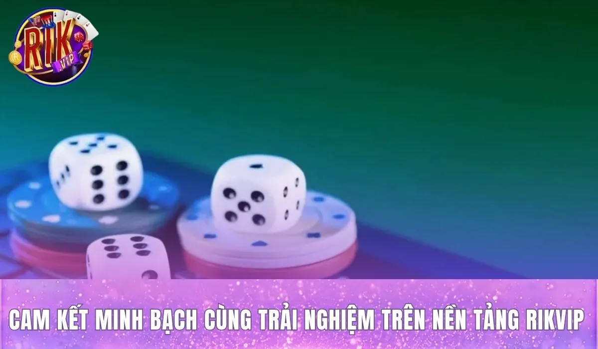 Cam kết minh bạch khi trải nghiệm game tài xỉu rikvip trên nền tảng Rikvip